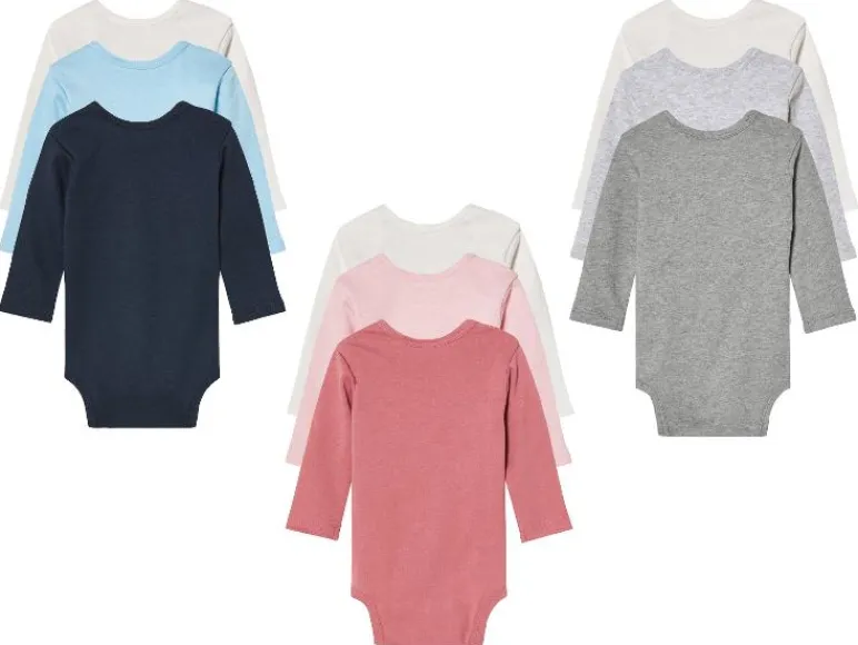 3 baby rompers<lupilu® Outlet