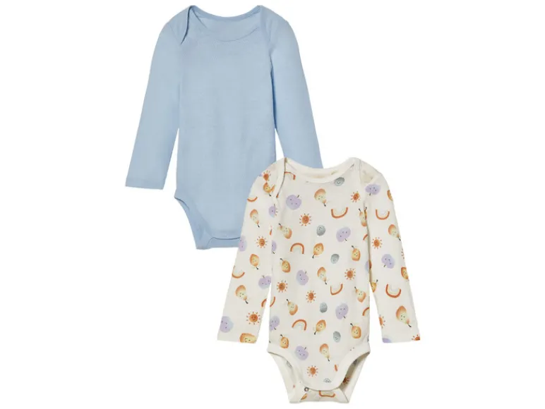 2 baby rompertjes<lupilu® Best