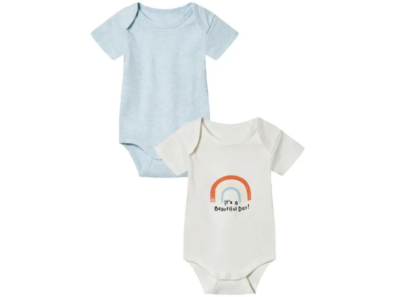 2 baby rompertjes<lupilu® Best