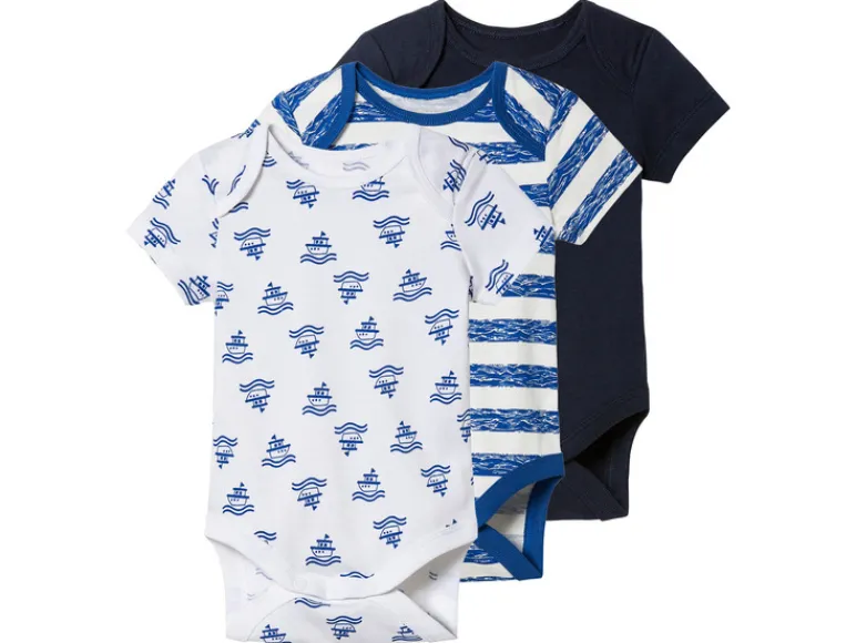 3 baby rompertjes<lupilu® Online