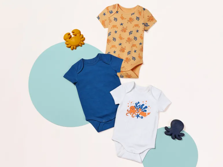 3 baby rompertjes<lupilu® Online