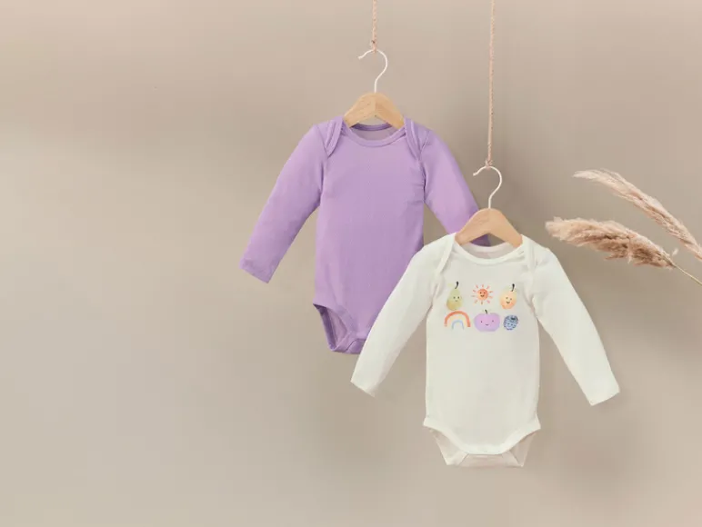 2 babyrompertjes<lupilu® Sale