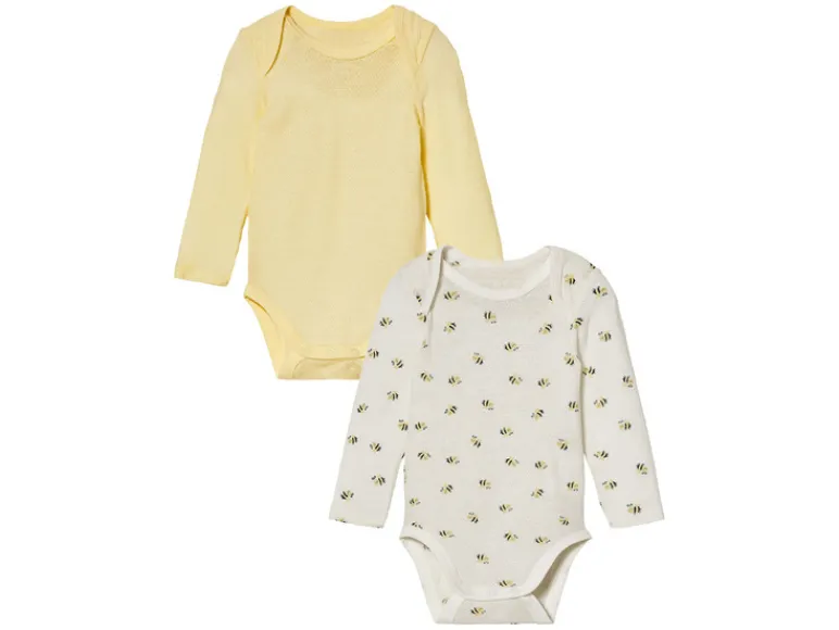 2 babyrompertjes<lupilu® Sale