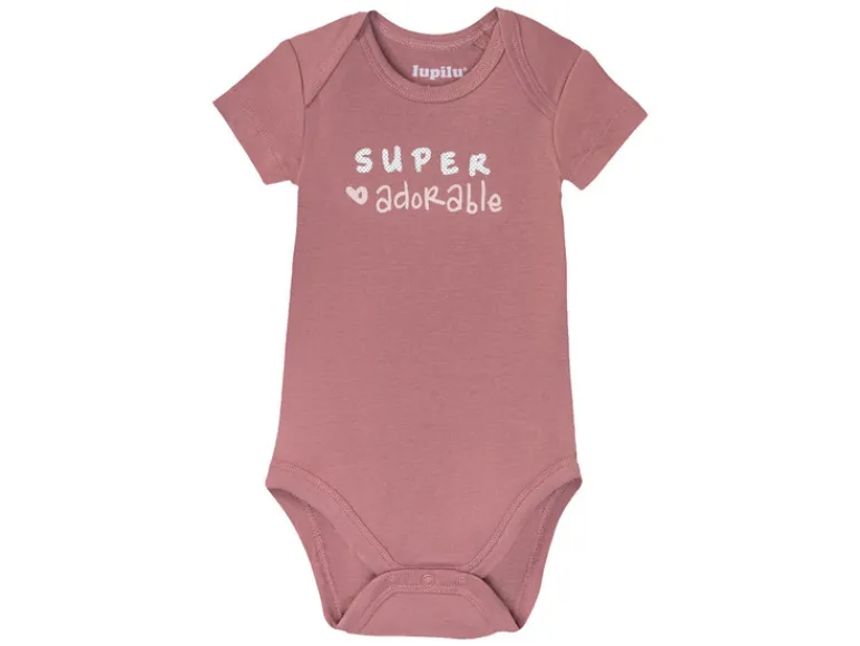 5 babyrompertjes<lupilu® Outlet