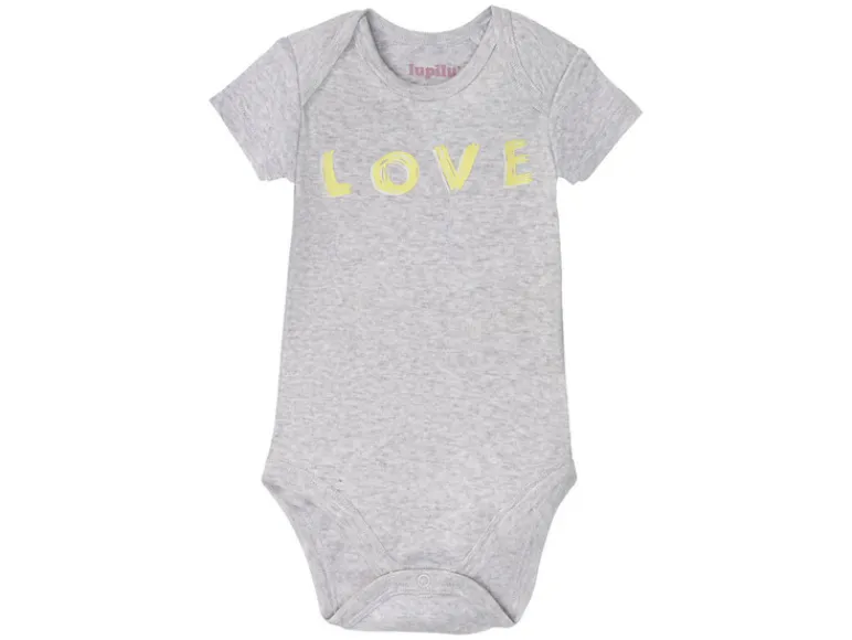 5 babyrompertjes<lupilu® Outlet