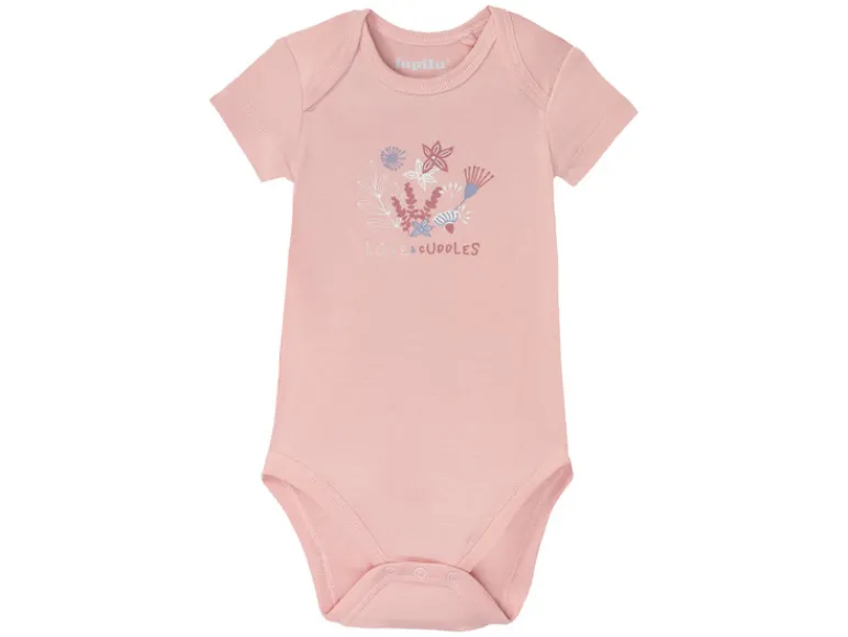 5 babyrompertjes<lupilu® Outlet
