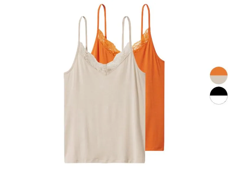 2 Dames spaghettitops<esmara®