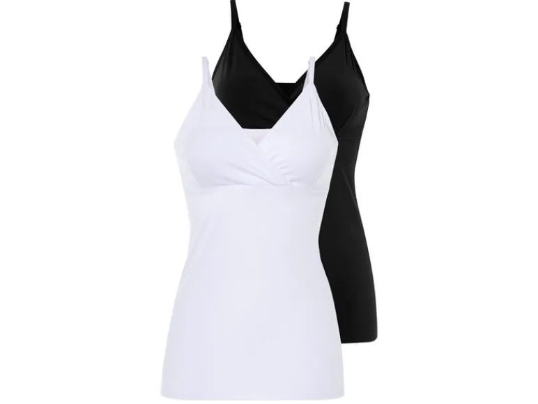 2 dames voedings-tops<esmara® Clearance