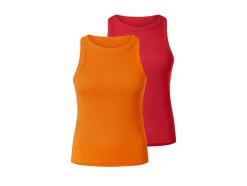 2 Geribde dames tops<esmara®