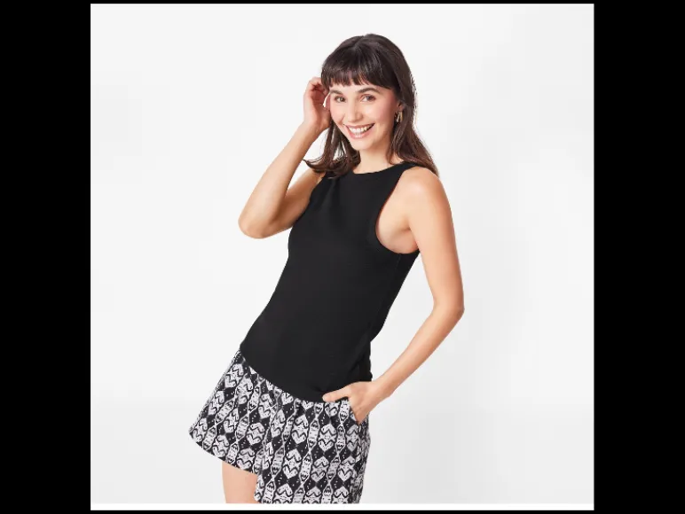 2 Geribde dames tops<esmara®