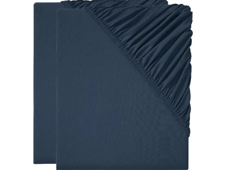 2 jersey hoeslakens 100 x 200 cm<LIVARNO home Hot
