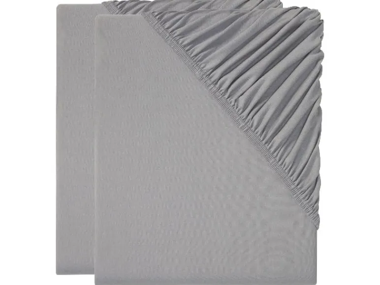 2 jersey hoeslakens 100 x 200 cm<LIVARNO home Hot