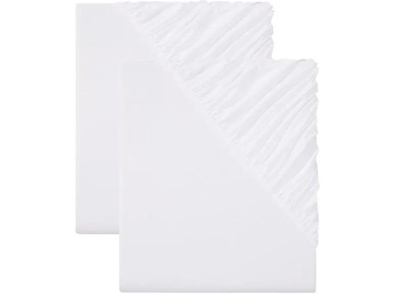 2 jersey hoeslakens 140-160 x 200 cm<LIVARNO home Best