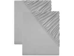 2 jersey hoeslakens 90-100 x 200 cm<LIVARNO home Outlet