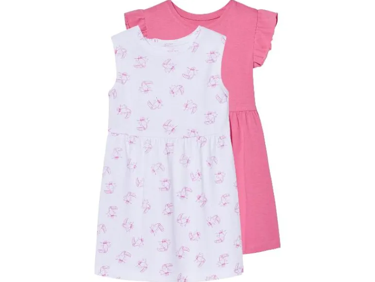 2 kinder jurken<lupilu® Outlet