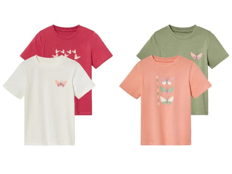 2 kinder T-shirts<lupilu® Discount