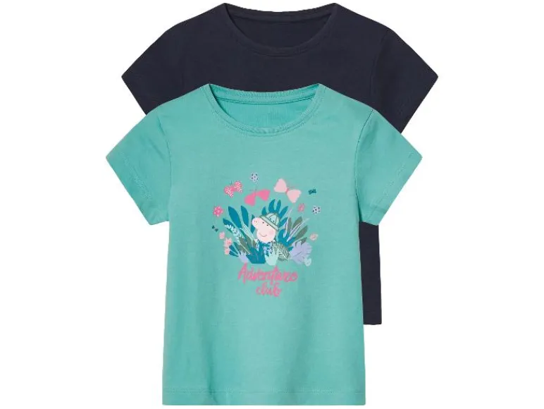 2 kinder T-Shirts Peppa Pig< Best