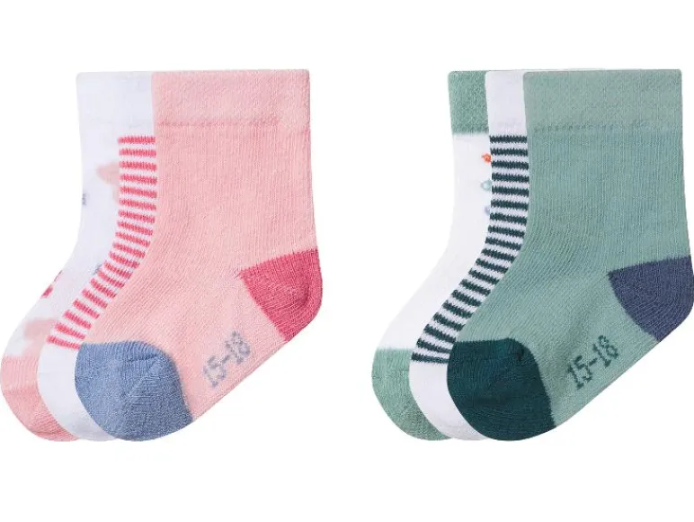 3 Paar baby sokken<lupilu® Online