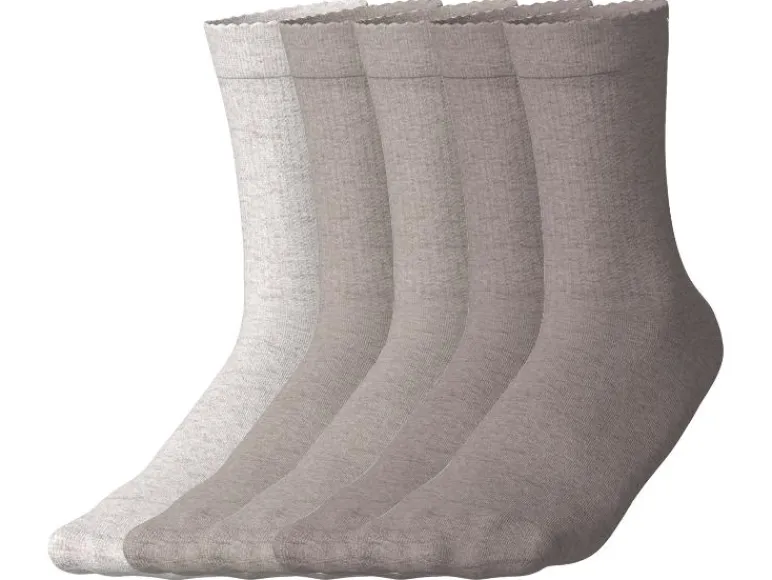 5 Paar dames sokken<esmara® Clearance