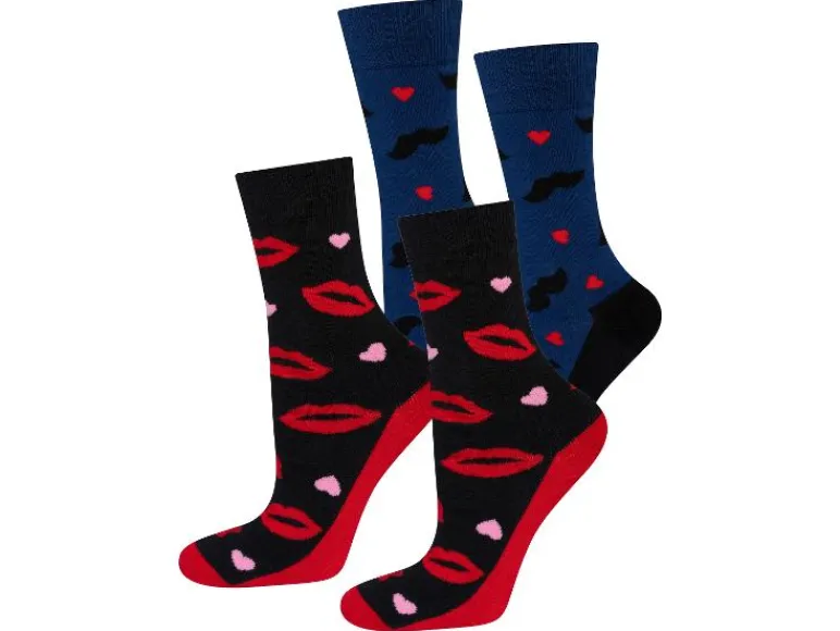 2 paar valentijnssokken<Soxo Clearance