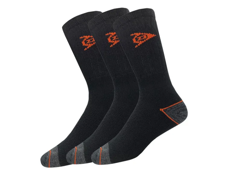 3 paar werksokken<DUNLOP Clearance