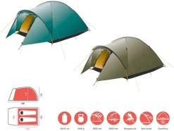 3 persoons koepeltent<Grand Canyon Best