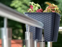 3 railing bloempotten<Prosperplast Discount