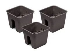 3 railing bloempotten<Prosperplast Discount