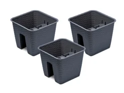 3 railing bloempotten<Prosperplast Discount