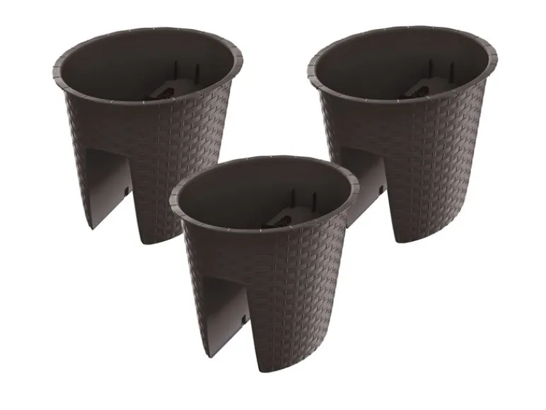 3 railing bloempotten<Prosperplast Discount