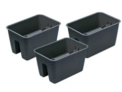 3 railing bloempotten<Prosperplast Discount