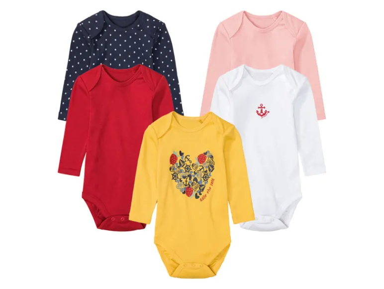 5 rompertjes<lupilu® Clearance