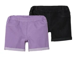 2 stuks peuters denim-shorts<lupilu® Sale