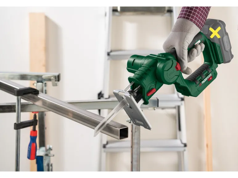 Accu decoupeer- en reciprozaag 20 V met accu en lader<PARKSIDE® Best
