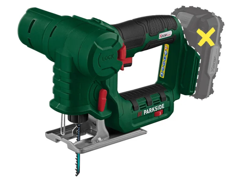 Accu decoupeer- en reciprozaag 20 V met accu en lader<PARKSIDE® Best