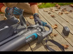Accu-bladblazer PowerJetCollect 18V P4A Ready-To-Use Set<Gardena