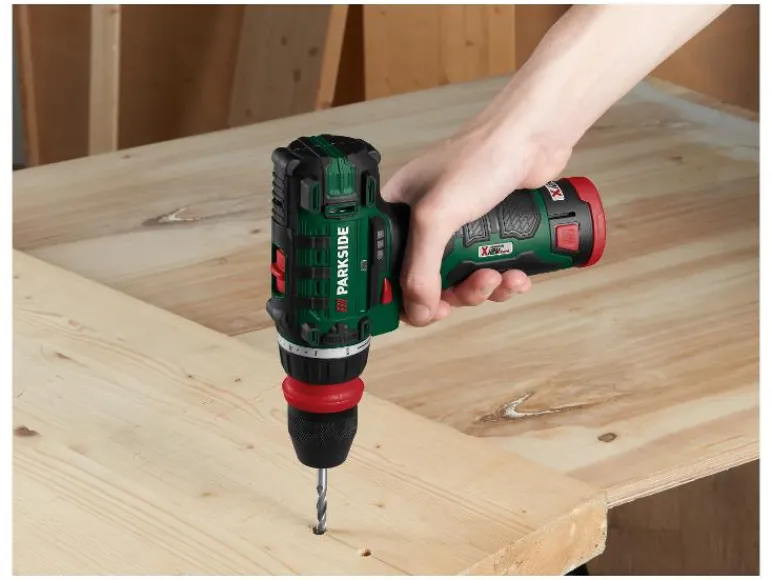 Accu-boormachineset 12 V met 2 accu's en lader<PARKSIDE® Online