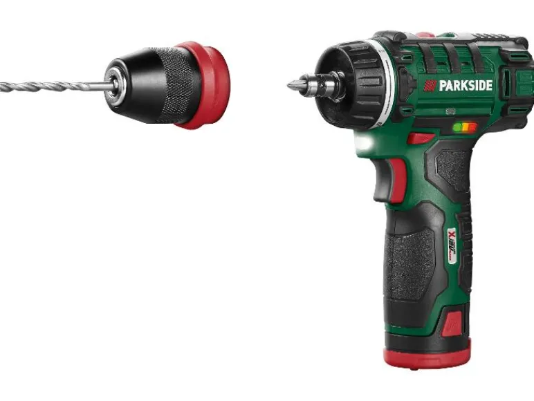 Accu-boormachineset 12 V met 2 accu's en lader<PARKSIDE® Online