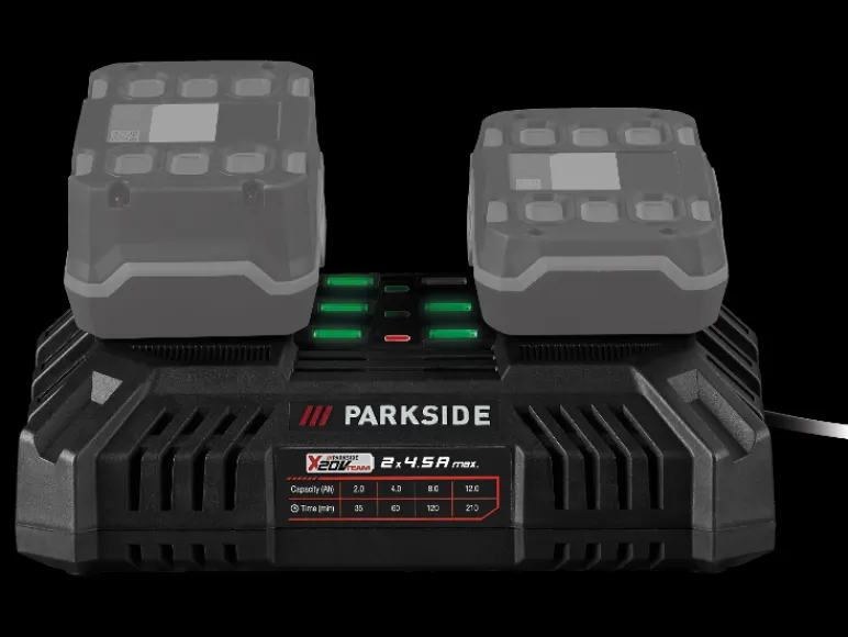 Accu-cirkelzaag 40 V met accu's en lader<PARKSIDE PERFORMANCE® Hot
