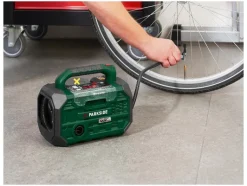 Accu-compressor en -luchtpomp 20 V zonder accu en lader<PARKSIDE® New