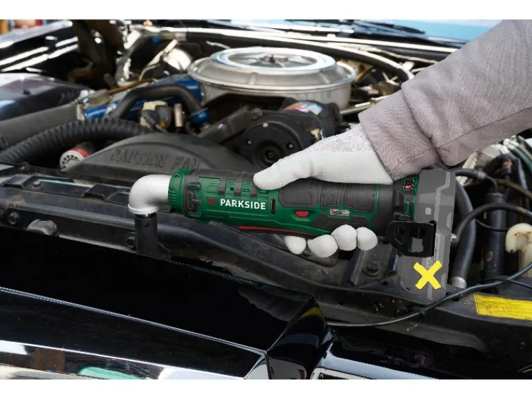 Accu-haakse slagmoersleutel 20 V zonder accu en lader<PARKSIDE® Clearance