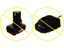 Accu-haakse slijper 12 V zonder accu en lader<PARKSIDE® Hot