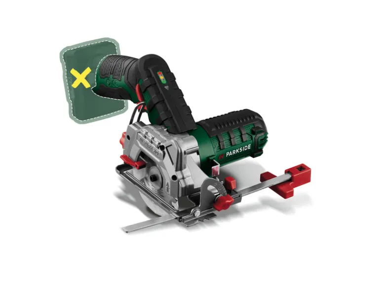 Accu-handcirkelzaag 12 V zonder accu en lader<PARKSIDE® Discount