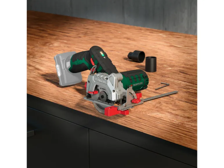 Accu-handcirkelzaag 12 V zonder accu en lader<PARKSIDE® Discount
