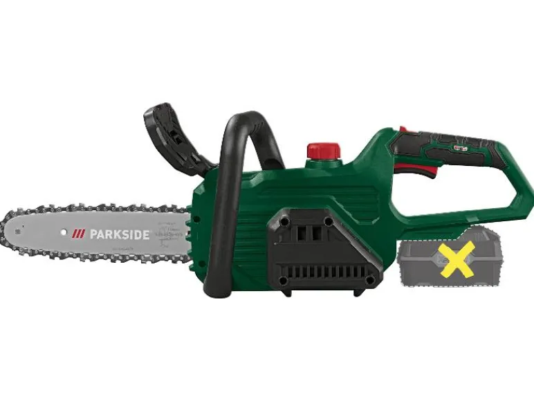 Accu-kettingzaag 20 V zonder accu en lader<PARKSIDE® Discount