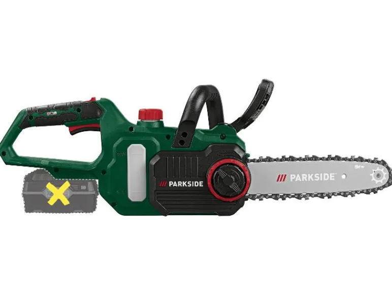 Accu-kettingzaag 20 V zonder accu en lader<PARKSIDE® Discount