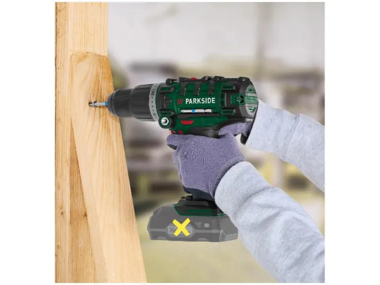 Accu-klopboormachine 20 V met accu en lader<PARKSIDE® Discount