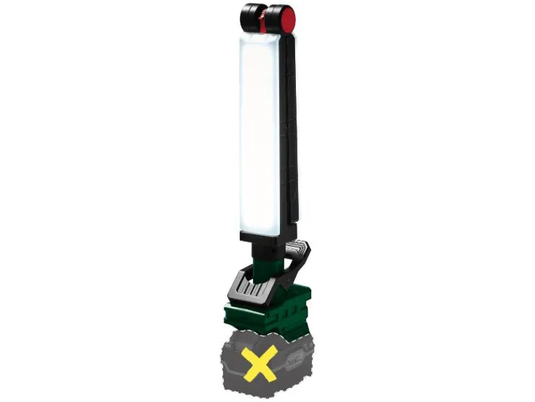 Accu-LED-klemlamp 20 V zonder accu en lader<PARKSIDE®