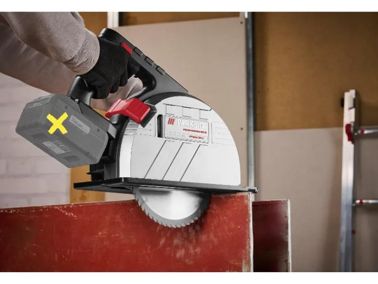 Accu-metaalcirkelzaag 20 V zonder accu en lader<PARKSIDE PERFORMANCE® Online