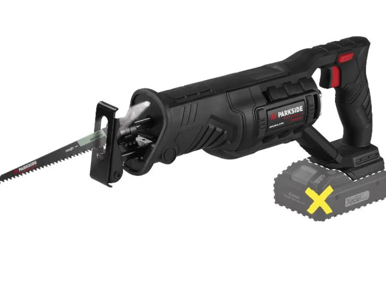 Accu-reciprozaag 20 V zonder accu en lader<PARKSIDE PERFORMANCE® Best